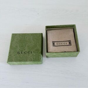 Gucci Small Jewelry Box and Dust Bag Set